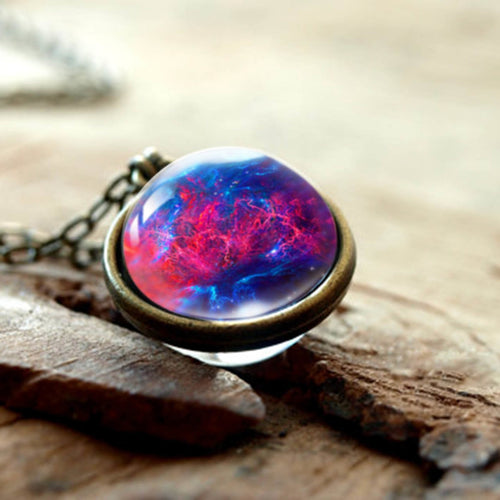 Nebula Galaxy Double Pendant